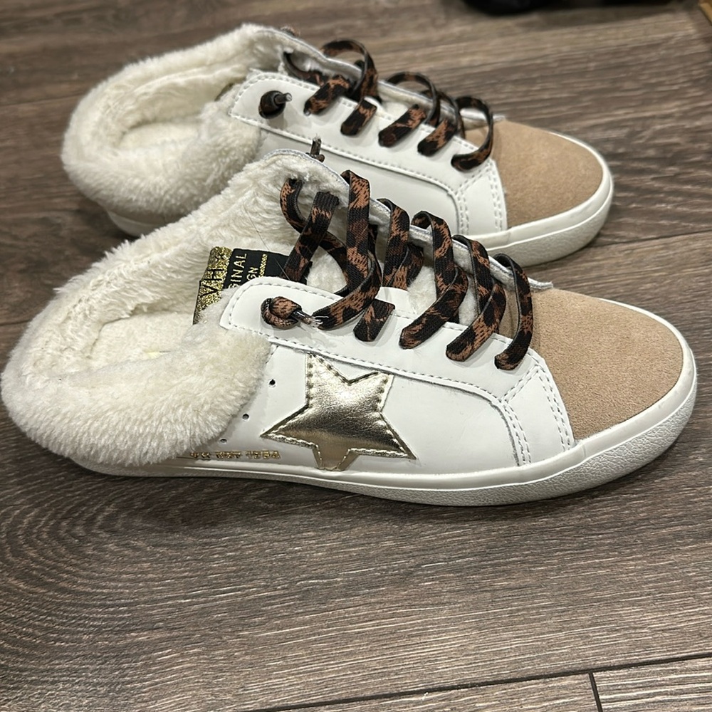 Vintage Havana Hearty White Tauoe Gold Leopard new in box